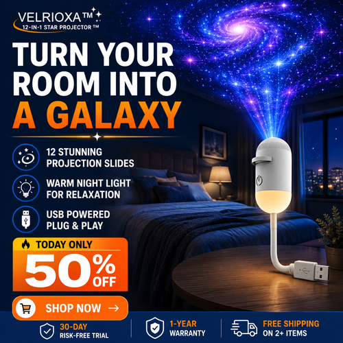 velrioxa™ 12-in-1 Star Projector