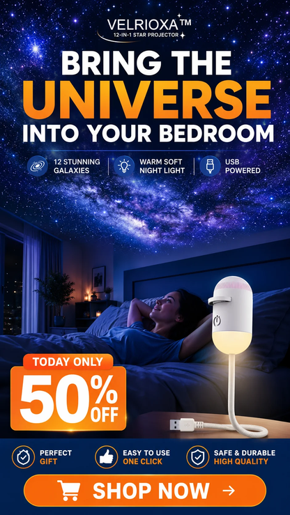 velrioxa™ 12-in-1 Star Projector