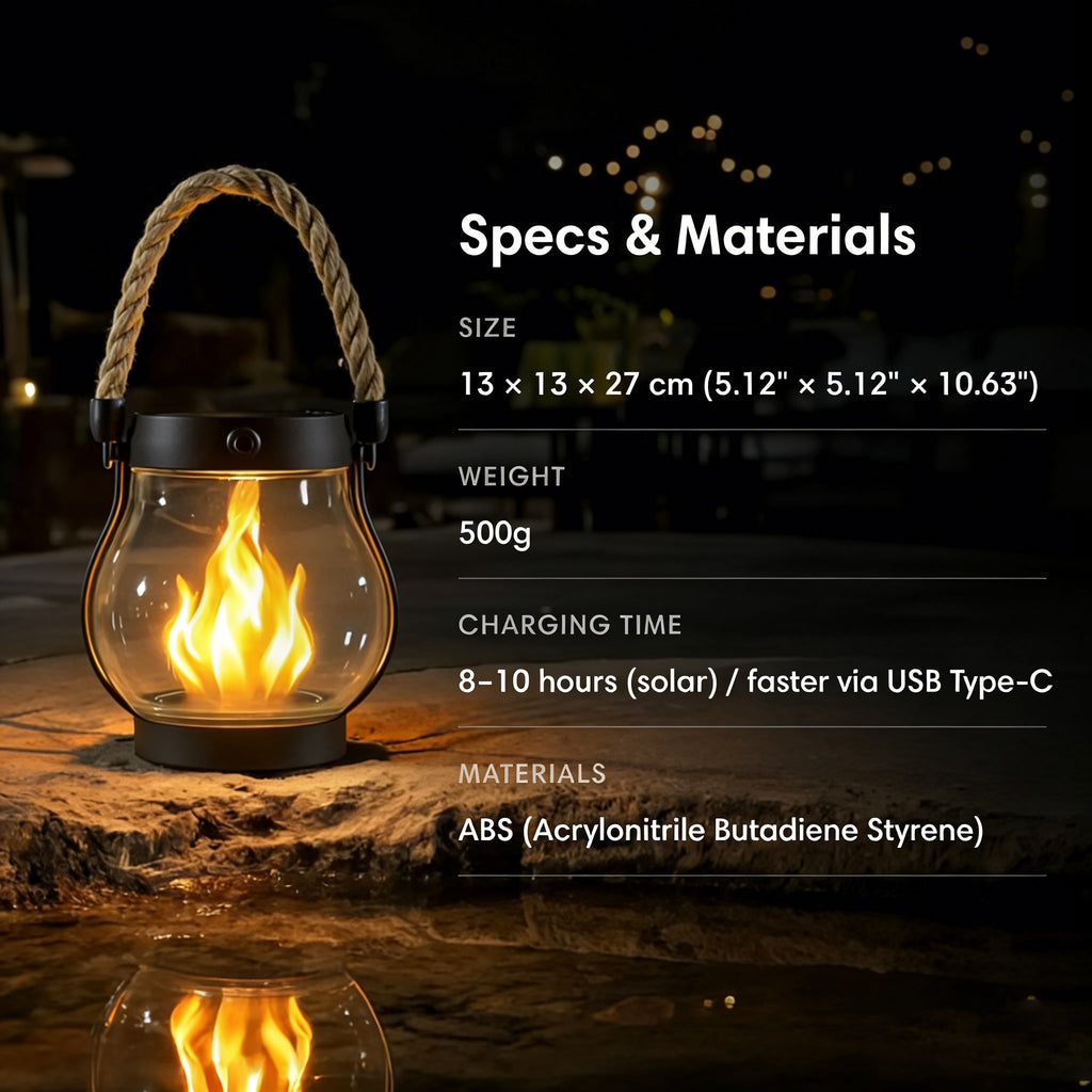 🔥 Solar Garden Lanterns – No Wiring, Auto-On at Dusk! Last Chance ...