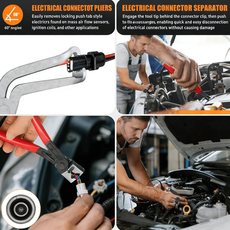 The Father's Day gift he'll actually use!🔥🛠️Automotive Electrical Disconnect Pliers
