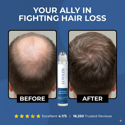 LOVILDS Hair Growth Roll on Serum