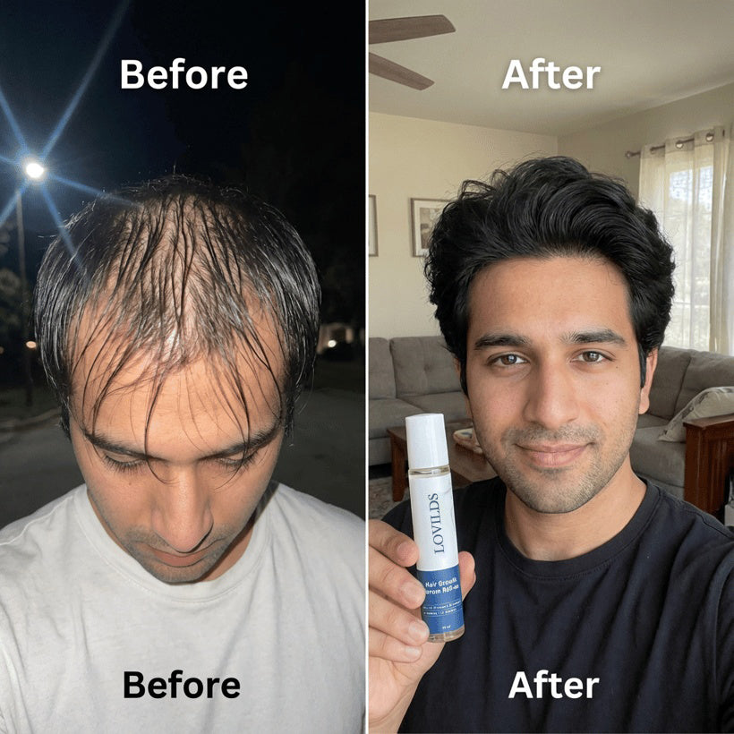 LOVILDS Hair Growth Roll on Serum