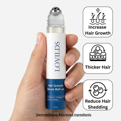 LOVILDS Hair Growth Roll on Serum