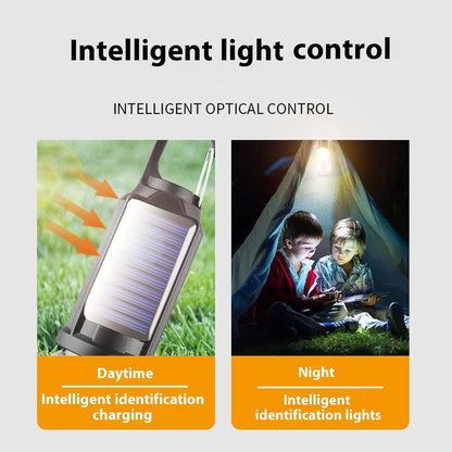 🌞 Solar Tent Camping Light Bulb