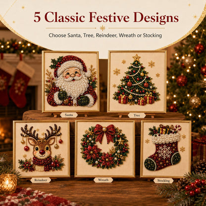 ❤️ Craft Magical Memories: 5-Theme 3D Pearl Art Kit for the Family 🎨
